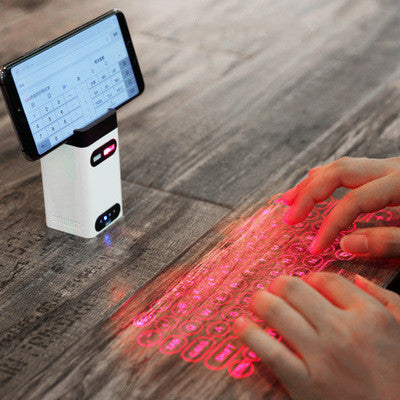 Virtual Laser Bluetooth Wireless Keyboard Projector!