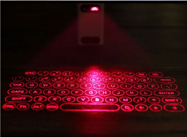 Virtual Laser Bluetooth Wireless Keyboard Projector!